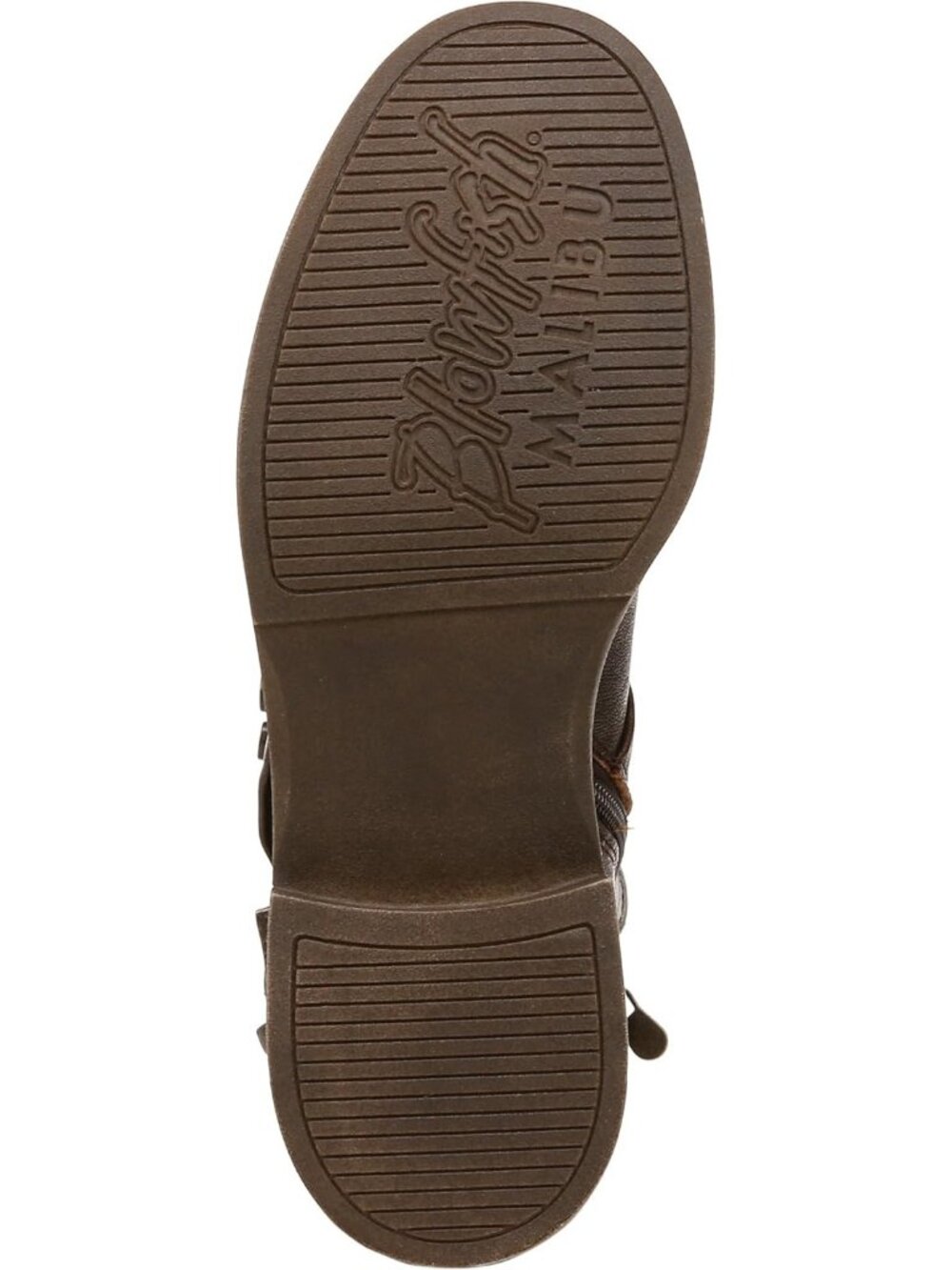 Women's Brown Venice Calf High With Faux Leather Upper Round Toe Boots - Picture 6 of 7